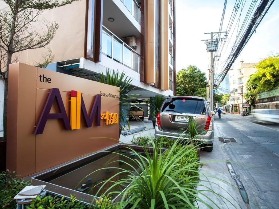 The Aim Sathorn Hotel Bangkok Bagian luar foto